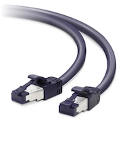 エレコム CAT8 LANケーブル 爪折れ防止(3m・ブルーメタリック) LDOCTTBM30