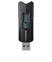 IOデータ　高速USBメモリー ブラック  [64GB/USB TypeA/USB3.2Gen1(USB3.0)対応/スライド式] U3DASH64GK