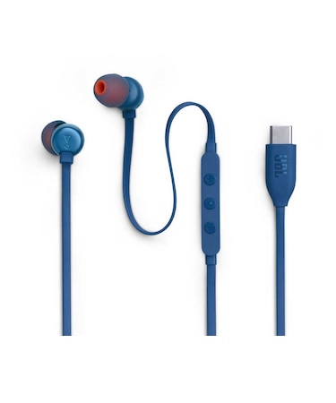 JBL　イヤホン カナル型 USB Type-C ［USB］ ブルー JBLT310CBLU