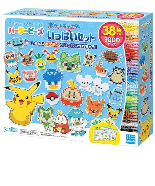 カワダ　パーラービーズ ポケットモンスター いっぱいセット ﾊﾟｰﾗｰPMｲｯﾊﾟｲｾｯﾄ