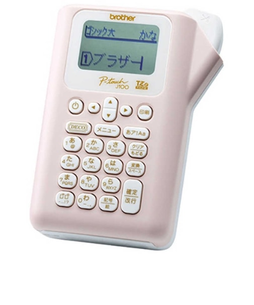 ブラザー　ラベルライター ｢ピータッチ｣(テープ幅:12mmまで) PTJ100P