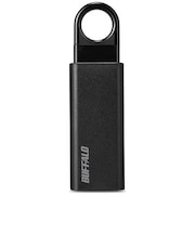 BUFFALO USBメモリー 16GB USB3.1 ノック式 (ブラック) RUF3KS16GABK