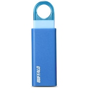 BUFFALO USBメモリー 16GB USB3.1 ノック式 (ブルー) RUF3KS16GABL