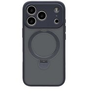 ラスタバナナ iPhone 17 Proケース ZEROSAFE 極 回転スタンド 磁力充電対応 ネイビー 9010IP5BZSFNV