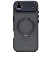 ラスタバナナ iPhone Airケース ZEROSAFE 極 回転スタンド 磁力充電対応 ネイビー 9073IP5CZSFNV