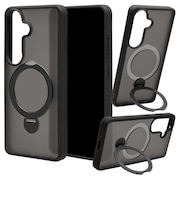 ラスタバナナ　Galaxy S26 ZEROSAFE 極 回転スタンド 磁力充電対応 FBK ブラック 9311GS26ZSFBK