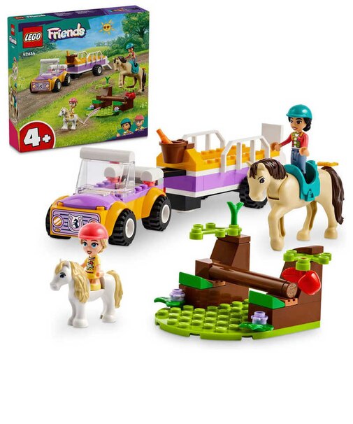 レゴジャパン　LEGO（レゴ） 42634 フレンズ ポニーと馬のトレーラー 42634ﾎﾟﾆｰｳﾏﾄﾚｰﾗｰ