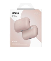 KENZAN AirPodsPro3ケース UNIQ シリコンケース ハイブリッドリキッド LINO BLUSH PINK BLUSH PINK UNIQAIRPODSPRO3LINO