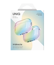 KENZAN AirPodsPro3ケース UNIQ TPUケース IRIDESCIA HOLO QUARTZ HOLO QUARTZ UNIQAIRPODSPRO3IRD