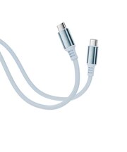 フリーダム　USB-C ⇔ USB-Cケーブル [充電 /転送 /1.0m /PD240W /USB2.0] スターシーブルー FUSBCCAC1910BL