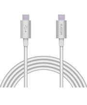 エレコム　USB-C ⇔ USB-Cケーブル [充電 /転送 /2.0m /PD60W /USB2.0] シルバー MPAXCCPS20PNSV