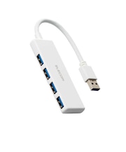 エレコム　USB-Aハブ ホワイト U3HH040XWH