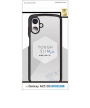 エレコム Galaxy A25 5G ( SC-53F ) ケース ハイブリッド カバー 衝撃吸収 軽量 薄型 カメラレンズ保護設計 ストラップホール付 ストラップホールシート付 TOUGH SLIM LITE PMG253TSLFCBK