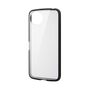 エレコム AQUOS wish5 ( SH-52F ) ケース ハイブリッド カバー 衝撃吸収 軽量 薄型 カメラレンズ保護設計 ストラップホール付 ストラップホールシート付 TOUGH SLIM LITE ブ PMS251TSLFCBK