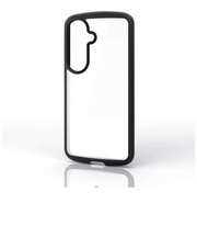 エレコム Galaxy S26 ( SC-51G ) ケース ハイブリッド カバー 衝撃吸収 軽量 薄型 ストラップホール付 ストラップホールシート付 TOUGH SLIM LITE ブラック PMG261TSLFCBK