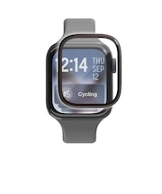エレコム　アップルウォッチ ガラス フィルム 【 Apple Watch Series 11 / 10 [ 42mm ] 対応 】 全面保護 表面硬度10H 高透明 極薄 アルミフレーム付 指紋防止 気泡防止  AW25BFLGS2R