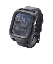 エレコム　アップルウォッチ バンド Apple Watch Ultra 3 / SE 第3世代 / Series 11 [ 49 46 45 44 42mm ] シボ加工 ベルト ZEROSHOCK ブラック  AW25ABDZEROBK