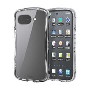 エレコム Google Pixel 10a ケース ハイブリッド カバー 衝撃吸収 ストラップホールシート付 Grippy クリア クリア PMP261GRPAKCR