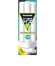 パナソニック ツイン蛍光灯 ツイン2(4本束状ブリッジ) 18形 ナチュラル色 ナチュラル色 FDL18EXNCF3