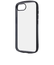 レイアウト iPhone17e/16e Puffull 耐衝撃 バンパー ハイブリッドケース / ブラック RTP50CMD1B