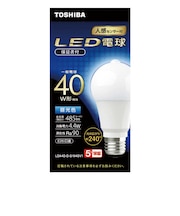 東芝　LED電球 (人感センサー付き) ［昼光色 /1個］ LDA4DDGM40V1