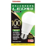 東芝 電球型LED ▼ LDA11NG100V1