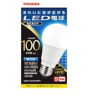 東芝 電球型LED ▼ LDA11DG100V1