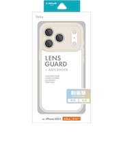 MSソリューションズ iPhone 17 Pro ケース「Velta」薄型・軽量・耐衝撃ハイブリッドケース ミルクホワイト LNIP25UKHWH