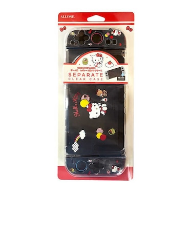 アローン Switch2用セパレート型クリアケースサンリオキャラクターズ2 ハローキティ ハローキティ ALGNS2SCKT<br>★こちらの商品は人気商品のため、色違い・仕様違い等含め「一家族1台限り」でのご協力をお願いしております。