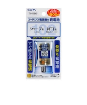 ELPA 電話機用 充電池(大容量) TSA102BKS