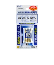 ELPA コードレス子機用充電池(大容量タイプ) TSA122BKS TSA122BKS