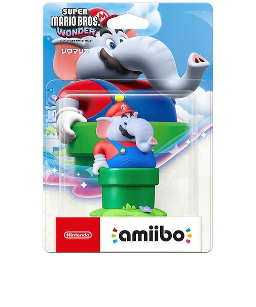 任天堂 amiibo ゾウマリオ(スーパーマリオシリーズ) amiiboゾウマリオ(スーパーマリ<br>★こちらの商品は人気商品のため、色違い・仕様違い等含め「一家族1台限り」でのご協力をお願いしております。