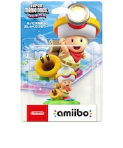 任天堂 amiibo キノピオ隊長&おしゃべりフラワー(スーパーマリオシリーズ) amiiboキノピオタイチョウ&オシ<br>★こちらの商品は人気商品のため、色違い・仕様違い等含め「一家族1台限り」でのご協力をお願いしております。