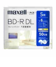 マクセル　録画用BD-R DL BRV50WPH.5S