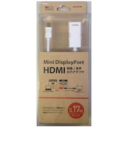 ナカバヤシ FullHD対応 MiniDisplayPort-HDMI アダプタ ホワイト ホワイト BMAHDWH