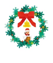 カワダ NBH-220 クリスマスリース ナノブロック NBH220クリスマスリース