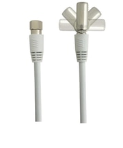 ORIGINALBASIC　1.0m アンテナ用ケーブル FK/4C ホワイト OSTCFK4C10WH