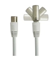 ORIGINALBASIC 1.0m アンテナ用ケーブル SK/4C ホワイト OSTCSK4C10WH