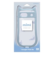 ラスタバナナ Google Pixel 8a ネコミミケース mimi TPU×PC ブルー 7926PXL8AHPSBL