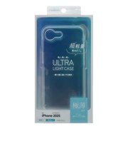 ラスタバナナ　iPhone 17e/16e ULTRA LIGHT 極薄設計PCケース 0.6mm クリア 8690IP5EPCCL