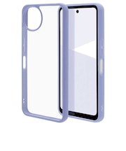 ラスタバナナ AQUOS wish5 FLEXGUARD TPU×PC ブルー×クリア ブルー 8817AW5HPBL