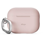 ELAGO AirPods Pro3 対応シリコンケース SILICONE HANG CASE サンドピンク EL_A3PCSSCN3