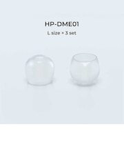 ラディウス イヤーピース deep mount earpiece 単品(L) クリア HPDME01CL