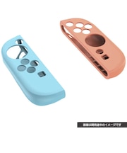 サイバーガジェット Switch2Joy-Con2用シリコンカバー ライトブルー&ライトレッド SWJC2シリコンカバーLBLR<br>★こちらの商品は人気商品のため、色違い・仕様違い等含め「一家族1台限り」でのご協力をお願いしております。