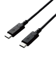 エレコム　1.0m[USB-C ⇔ USB-C]2.0ケーブル 充電･転送 USB PD対応 60W U2CCC10NBK2
