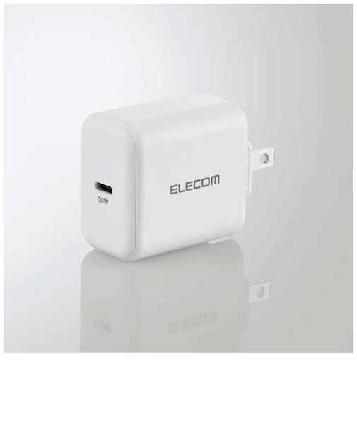 エレコム　ノートPC用ACアダプター/USB充電器/USB Power Delivery認証/30W/USB－C1ポート/ホワイト ACDCPD2130WH