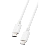 エレコム タイプC ケーブル USB Type-C to Type-C 1.5m PD 100W 急速充電 ホワイト MPAXCC5P15WH