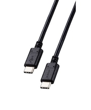 エレコム タイプC ケーブル USB Type-C to Type-C 2m PD 100W 急速充電 ブラック MPAXCC5P20BK