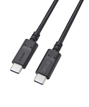 エレコム 240W PD EPR USB Type-C ケーブル 2m eMarker 480Mbps ブラック MPACCPE20BK