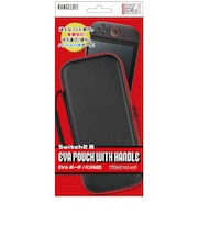 レンジライフ Switch2用EVAポーチ ブラック×レッド RLS25215<br>★こちらの商品は人気商品のため、色違い・仕様違い等含め「一家族1台限り」でのご協力をお願いしております。